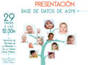 Fragment del cartell de la presentació de la base de dades.